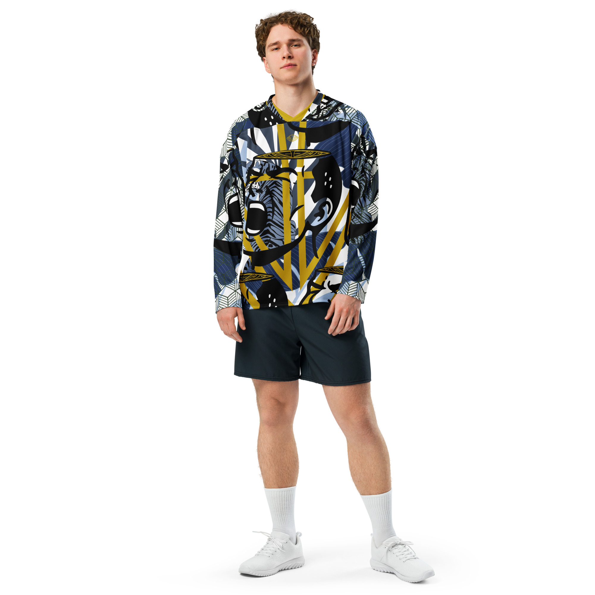 Recycled hockey fan jersey